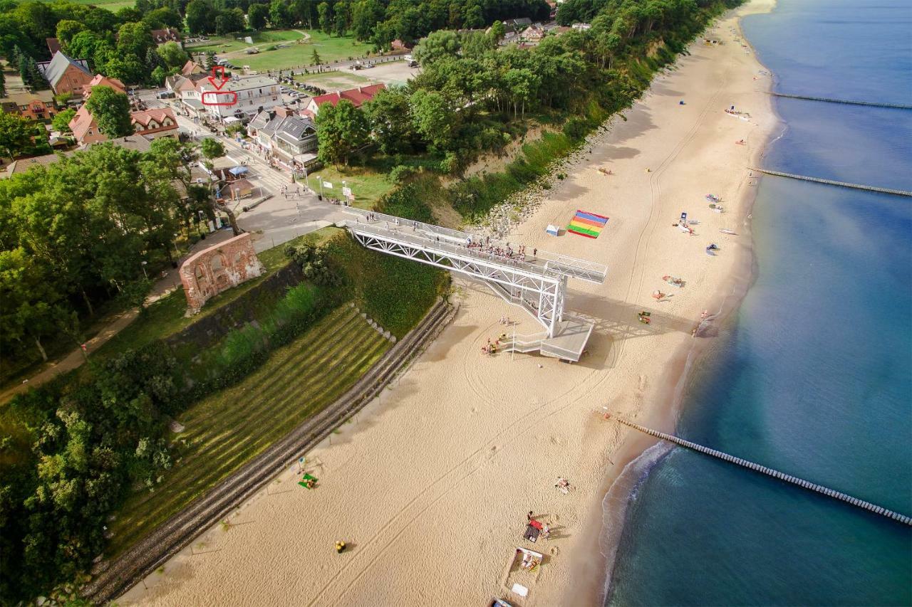Apartament Nordic Trzęsacz Dış mekan fotoğraf